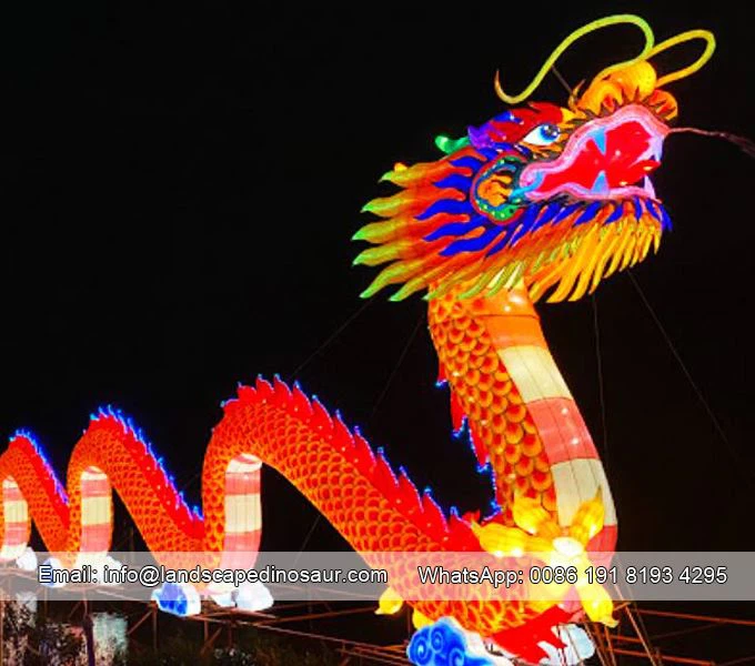 Chinese Dragon Lantern Light For Sale