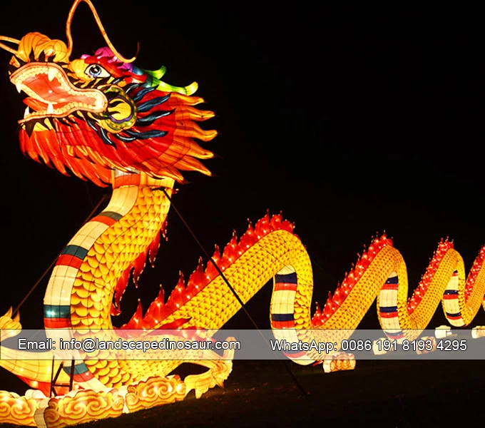 Chinese Dragon Lantern Light For Sale-2